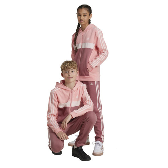 Adidas Παιδικές φόρμες σετ Tiberio 3-Stripes Colorblock Fleece Tracksuit